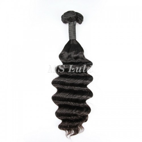 Loose Deep Wave Double Drawn Virgin Human Hair Bundles With 4x4 Lace Closure | Human Hair Wig | Lace Front